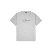 MTL 美式 Cursive Dime Tee 25新款 简约百搭宽松重磅棉男女短袖 T恤