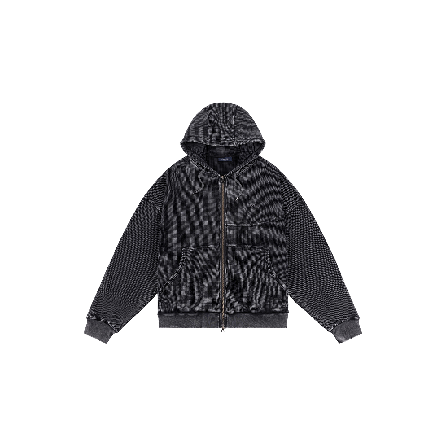 DimeMTL华夫格卫衣外套