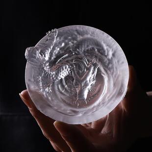 个人专用高档茶盏品茗杯主人杯子 喝茶玻璃小茶杯家用功夫茶具套装