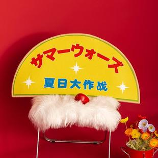 文字复古异形绒面地垫卧室家用门口垫子防滑垫地毯少女 甜话街日式