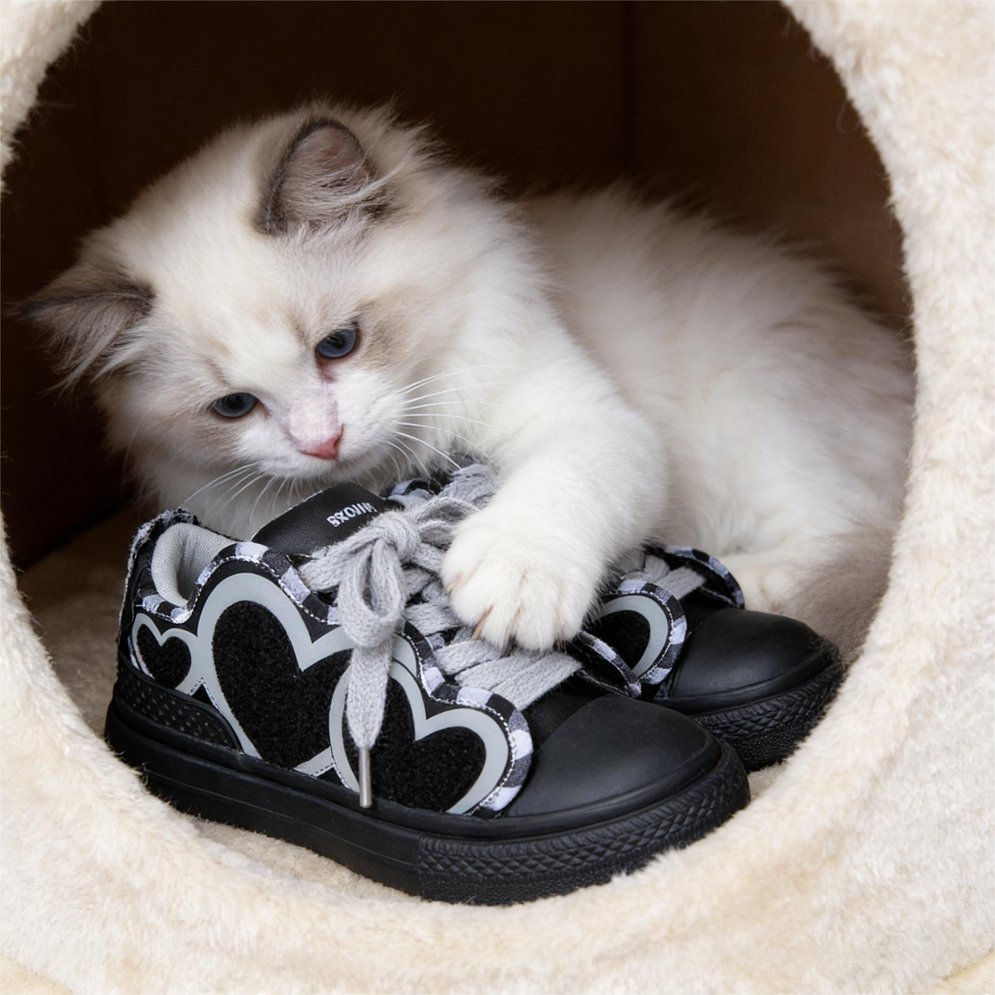 咪酱MEJON休闲风圆头厚底面包鞋女春季百搭复古板鞋耐磨休闲鞋,女鞋,时尚休闲鞋,淘宝优惠券,粉丝福利购,淘宝优惠卷