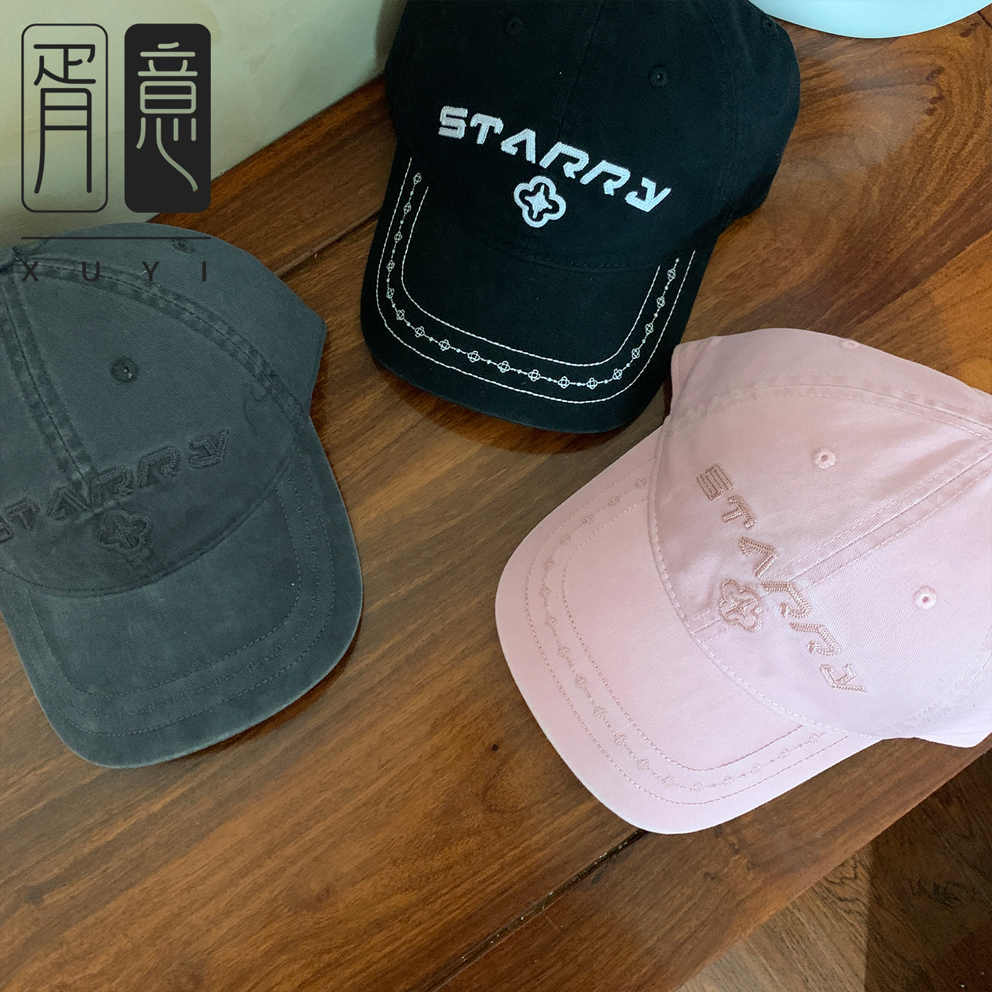 棉质棒球帽韩版字母刺绣男女百搭鸭舌帽弯檐户外出游休闲遮阳帽