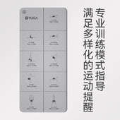 YUGA抗菌可折叠瑜伽垫TPE男士 健身午休便携家用训练专用防滑地垫