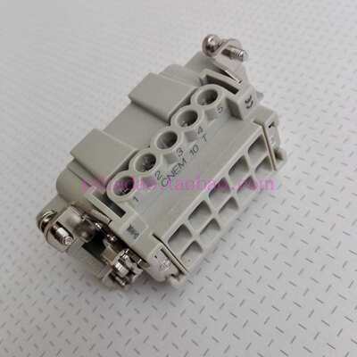 意大利ILME连接器CNEF-10-T母芯CNEM-10-T公芯16A/500V/6KV/3原装