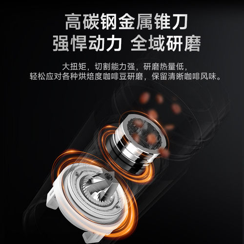 【新品】KIHAL起好便携式咖啡机研磨一体户外手冲电动磨豆随行杯