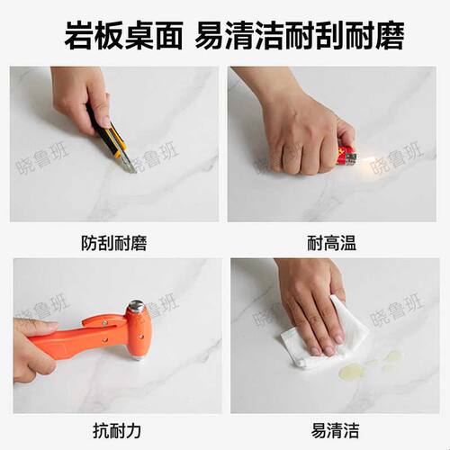 岩板小圆桌椅组合阳台休闲桌子2025新款办公室接待洽谈桌商用茶桌