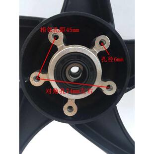 载重王电动车轮毂老式22寸铝合金一体轮改装250-17古刹碟刹前后轮