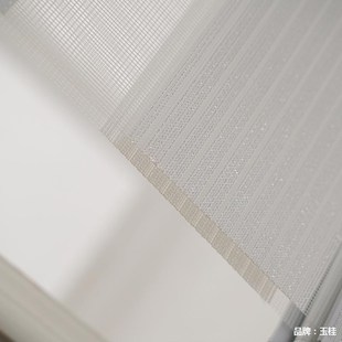 办公室浴室遮光卷帘 现货金丝麻柔纱帘 客厅百叶窗帘成品