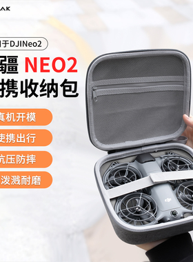 REYGEAK适用大疆neo2收纳包NEO2硬壳DJI NEO掌上无人机防摔防水收纳盒便携迷你穿越机保护配件体感套装背包