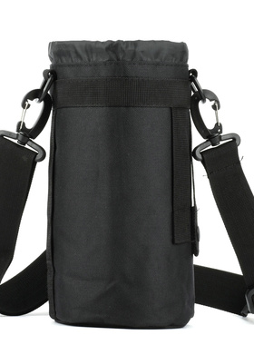 牛津布便携背带斜跨水杯包 户外旅行水壶袋 加厚防摔保温杯保护套