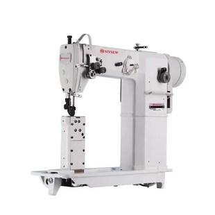 810单针电动工业高头车厚料 帮面帽包革用罗拉平缝纫机 制皮鞋