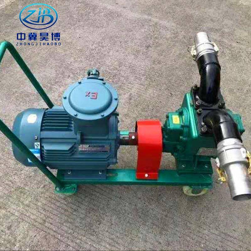 卧式抽粪泵新型无堵塞吸粪泵养殖场用增压泵浓度高动力足