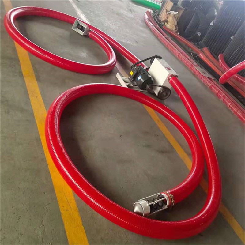 速发现货优惠 螺旋输送机 灰沙锯末绞龙提升 多用途倒粮软管吸粮