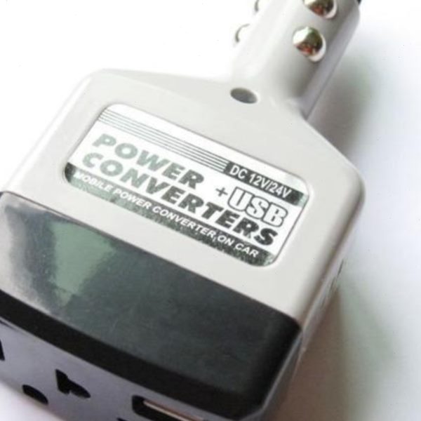 V车载电源汽车220小功率手机充电器转换器  12V逆变器变压器USB