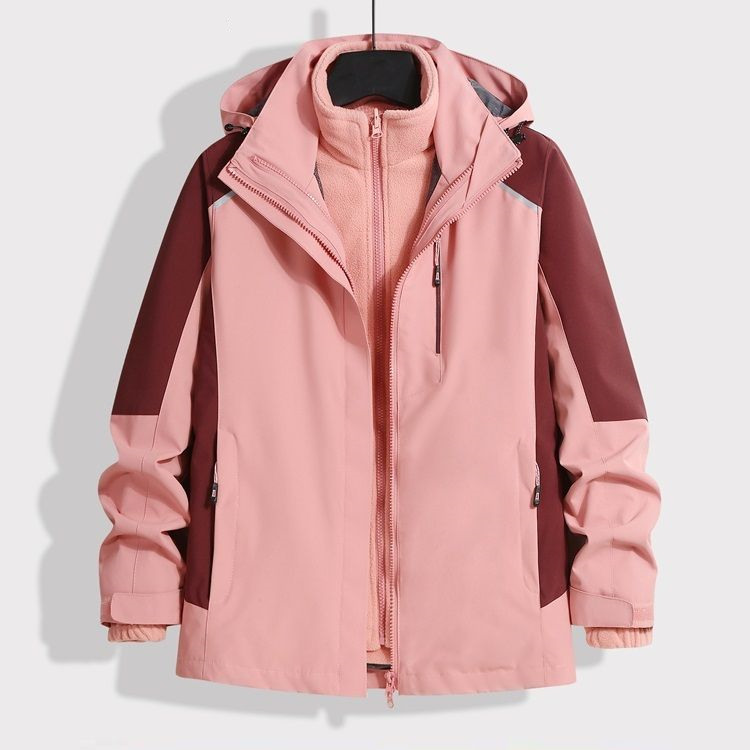 户外冲锋衣秋冬情侣保暖防风定制