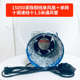 6寸 吸烟仪烙铁焊接小型焊锡抽烟机风扇工业吸吹排烟器排气 15CM