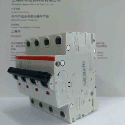 ABB断路器三相四线空气开关4P100四极空开S204-C100替代S284-C100