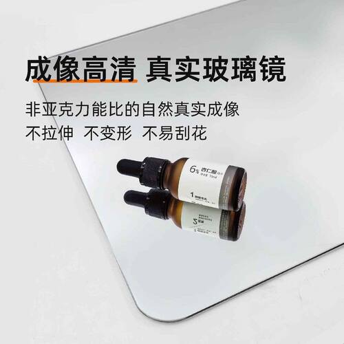 镜子全身穿衣镜隐藏式贴墙贴柜门衣柜隐形玄关门后宿舍家用全身镜