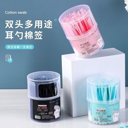二合一耳勺棉签一次性家用