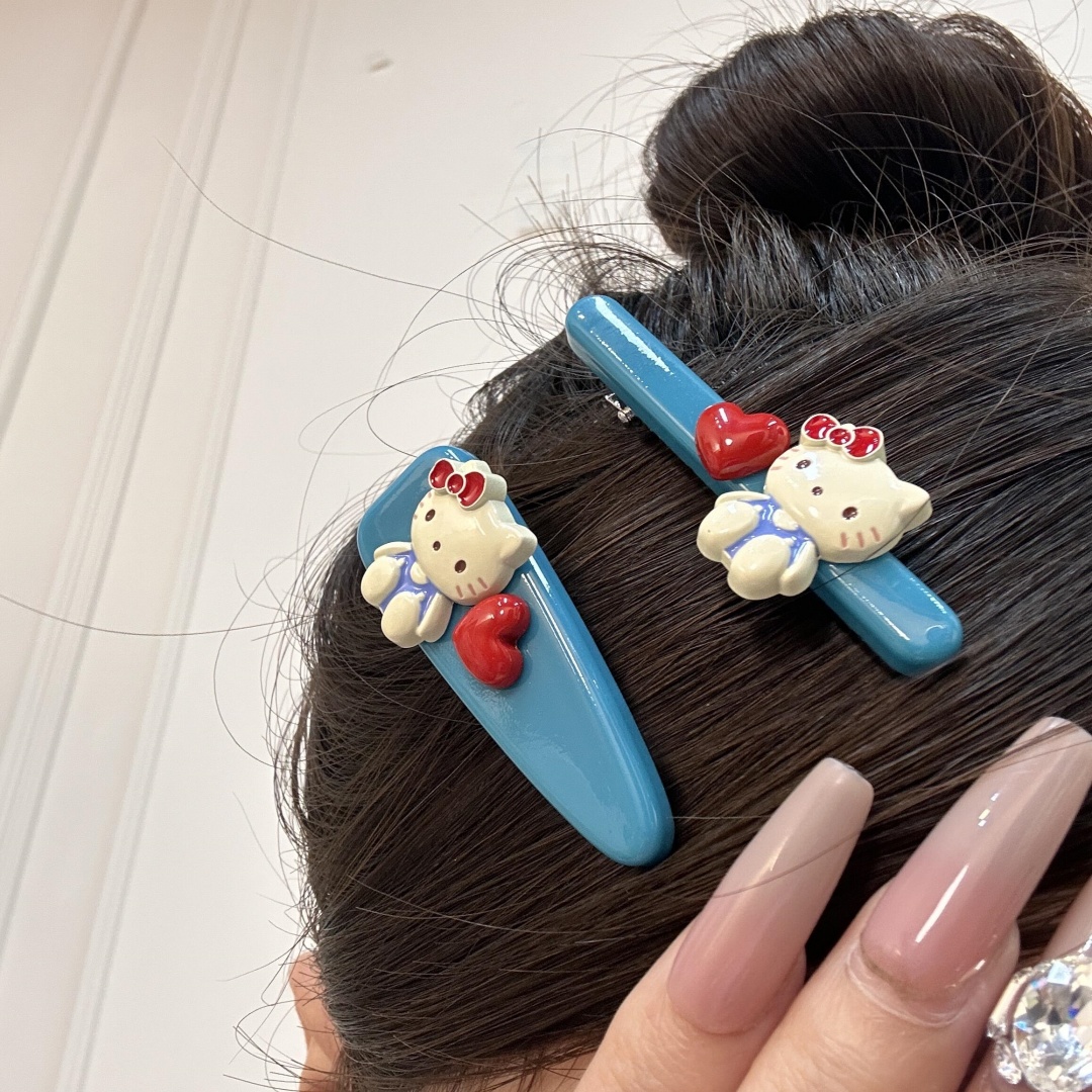 未镶嵌蓝色新鲜出炉可爱镀金碎发