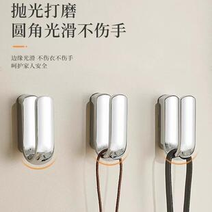 全铜轻奢挂衣钩家用卫生间小挂钩酒店洗漱台墙壁衣帽钩简约毛巾钩