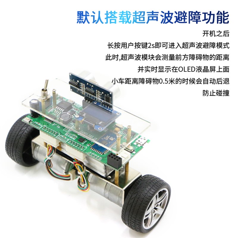 【Mini版】STM32两轮平衡小车 双轮自平衡小车套件