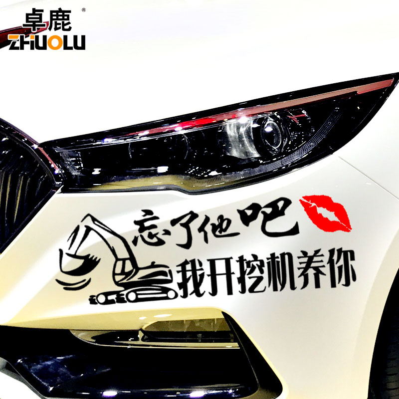 卓鹿忘了他吧车贴我送外卖开挖机开滴滴卖菜拉货种地搬砖养你车贴