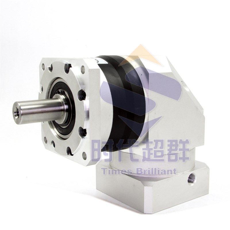 PF行星减速机直角减速器90度伺服电机减速F608086110130伺服配套