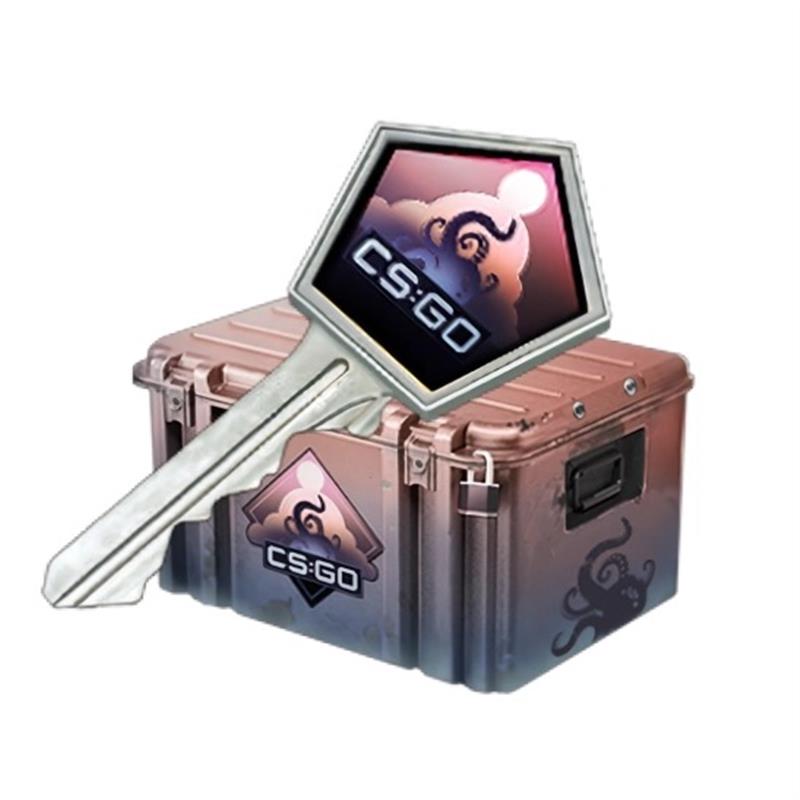 CSGO钥匙箱子裂空命悬一线 线迈阿密爪子刀梦魇伽玛饰品突围武器图片