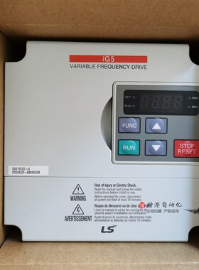 LS变频器SV008IG5 SV015IG5 SV022IG5 SV037IG5 SV040IG5-4 -2-1