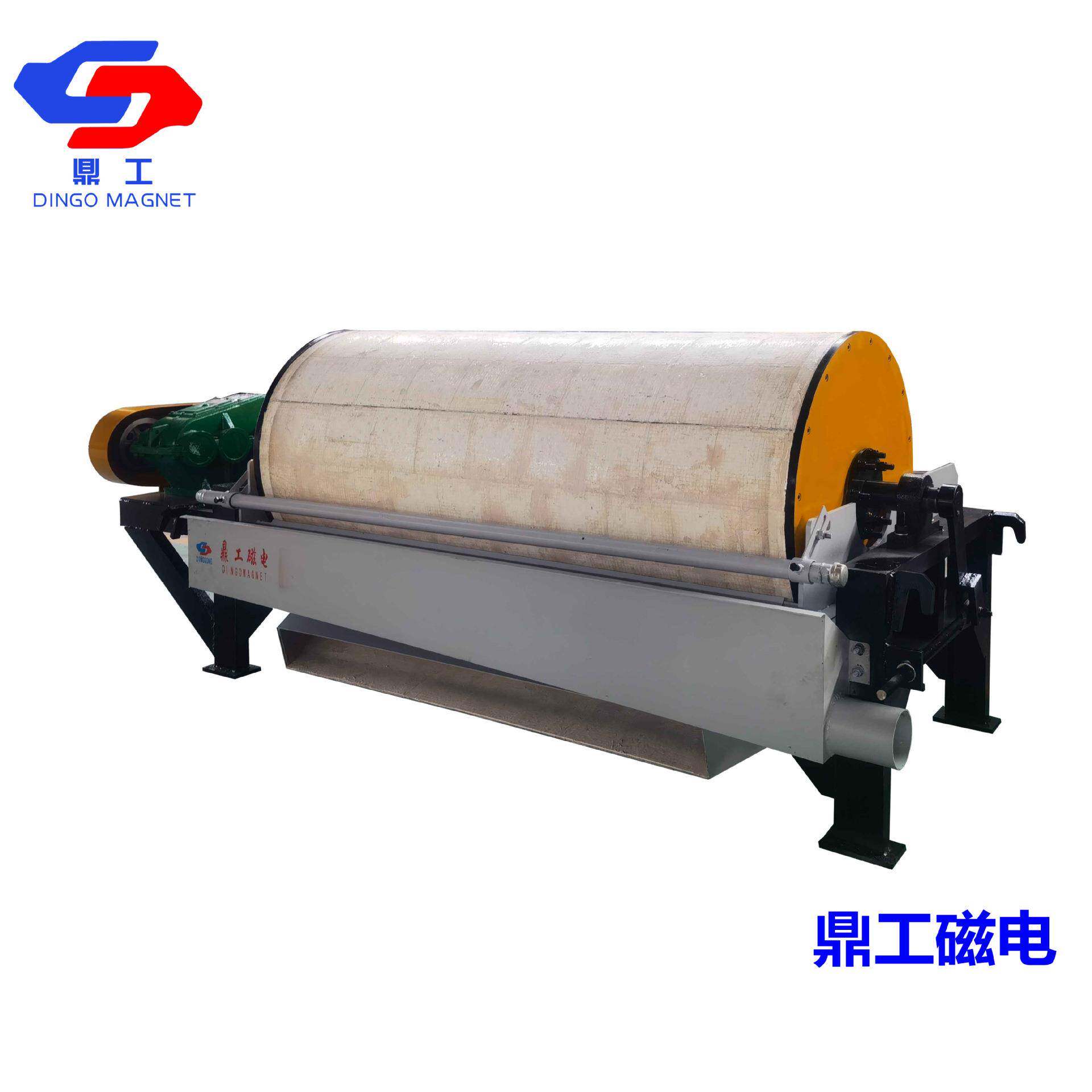山东供应铁矿石磁选机湿式永磁筒式磁选机按需来做 多种规格