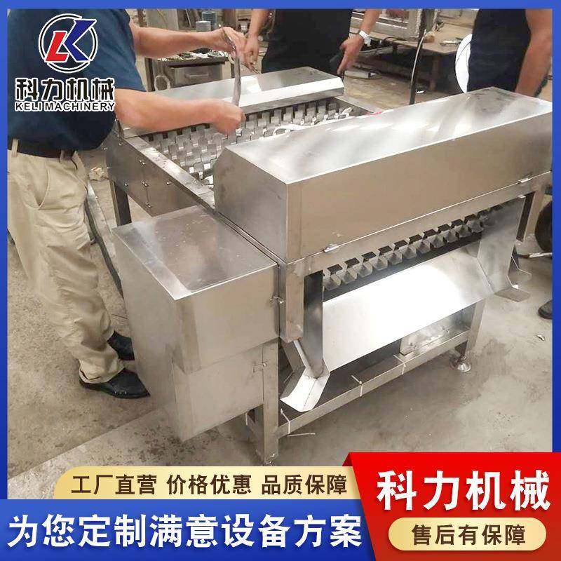 不锈钢刀鱼切段机 带鱼切段机 厂家直营 自动切鱼机切鱼块设备