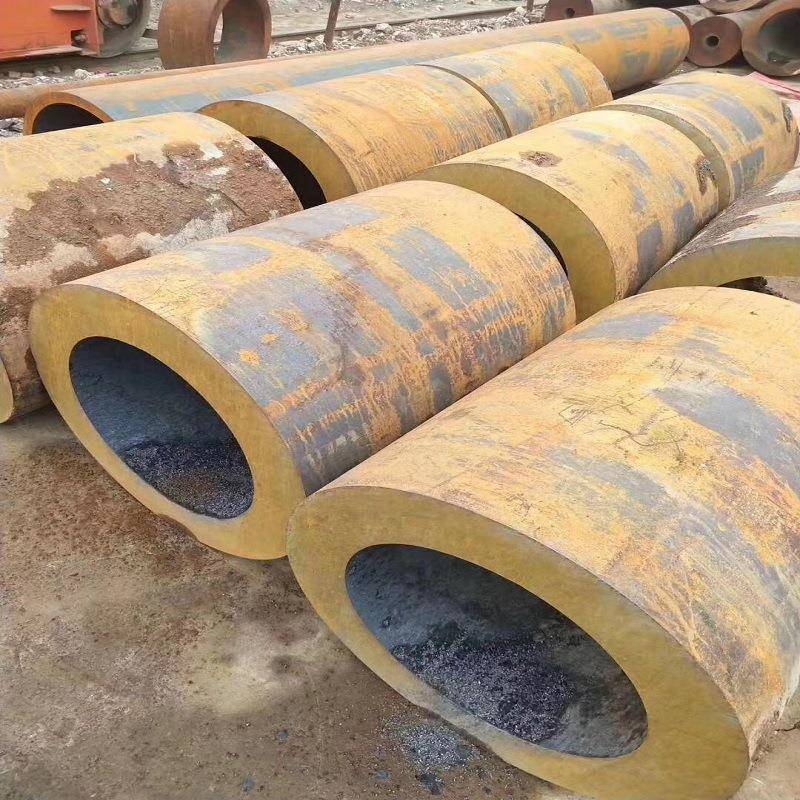 无缝钢管 厂家直供GB8162厚壁无缝管材定尺切割 45#空心无缝钢管