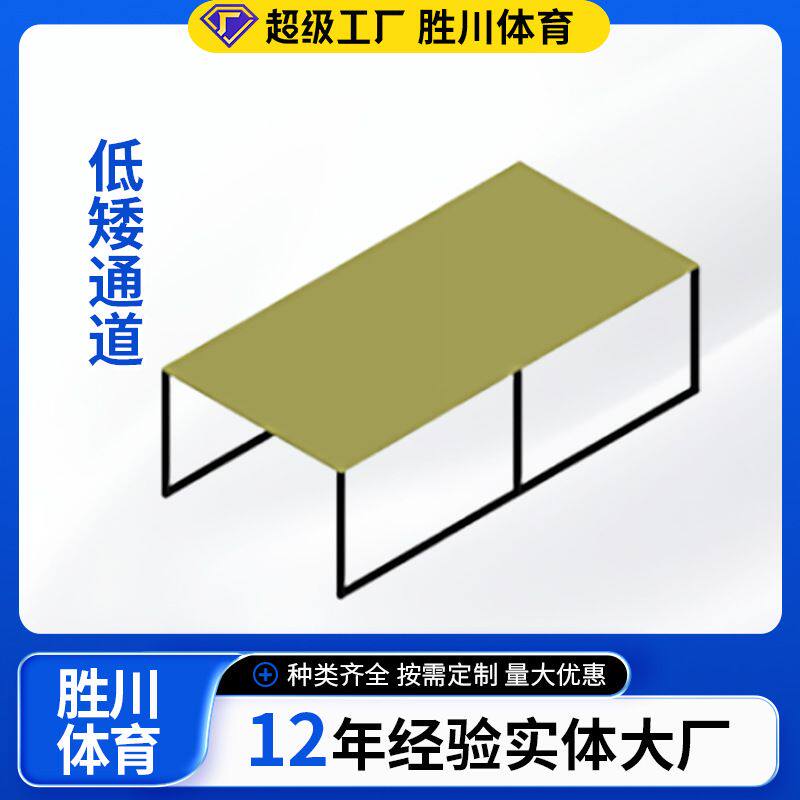 部队专用体育器材低矮通道高强度耐用体能设备标准体育低矮通道