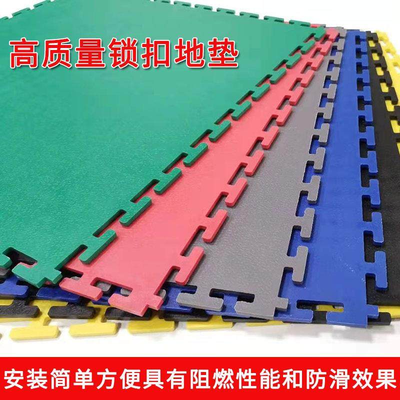 PVC工业拼接地板汽车维修车间仓库全铺锁扣地垫免胶抗压耐磨地胶,家装主材,PVC地板,淘宝优惠券,粉丝福利购,淘宝优惠卷