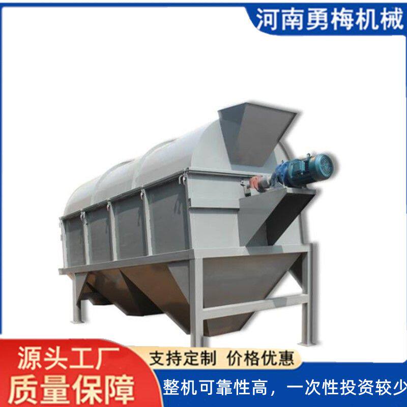 安全耐用加长型滚筒筛子 圆筒式滚振筛 砂石煤矿无轴滚筒筛分机