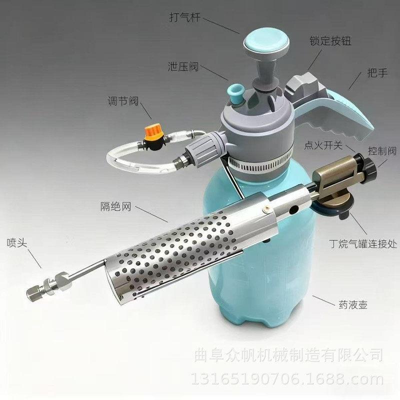 家用小型热力烟雾杀虫机户外钓鱼杀蚊灭蝇养殖消毒蜂箱除螨烟雾机