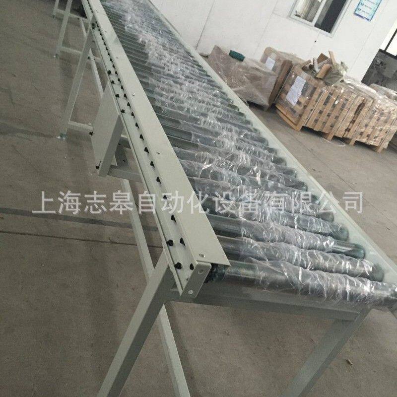 无动力滚筒托辊流水线车间输送线输送传送带动力滚筒线输送机