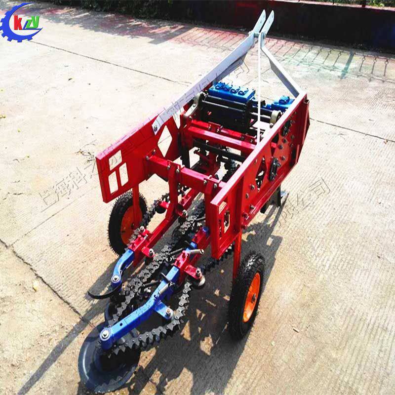 KZY-2型田园花生收获机 18马力手扶收割机 农用小型花生摘果机