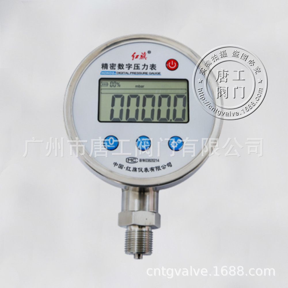厂家直供HQ-100精密数字压力表 红旗牌HQ-100精密压力表 数字仪表