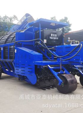 亚泰 转笼动刀 自动装车 新疆戈壁滩 收石头机器厂家 12JS-160 ww