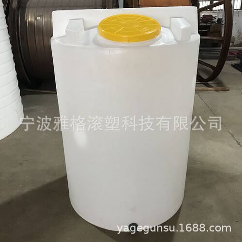 雅格供应PE加药桶1000L滚塑投药箱PAM药剂搅拌桶耐酸碱抗腐蚀