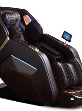 豪华AI智能按摩椅SL双导轨4D机械手零重力太空舱按摩椅