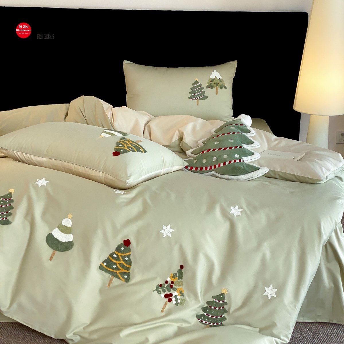 【香龄优品】小清新100S全棉圣诞