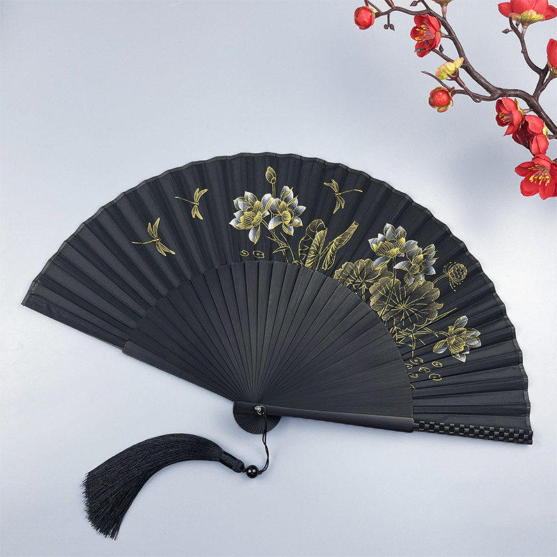 折扇古风扇子夏天可携式