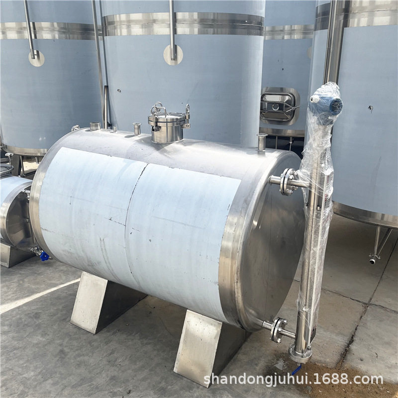 卧式醇基燃料储存罐 1立方化工液体罐 坚固耐用 生产不锈钢罐厂家