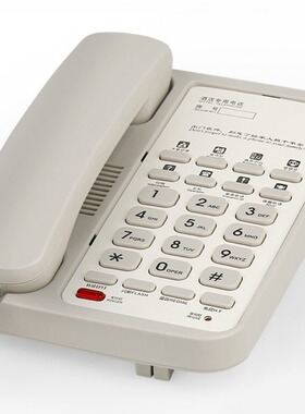 宝泰尔P005酒店电话座机 宾馆电话机座机宾馆客房一键快捷拨号