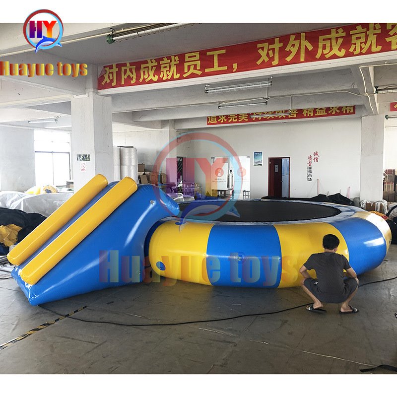 水上蹦蹦床主题乐园充气设备厂家小型户外海洋球儿童泳池游乐跳床