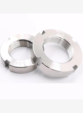 金属不锈钢片锁紧螺帽 FUNTC10/12/15/17-M100 精密U型自锁圆螺母