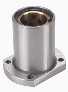 直线轴轴承圆法兰加长导向石墨铜套外钢内铜OGF01/02-d8 10 12 13